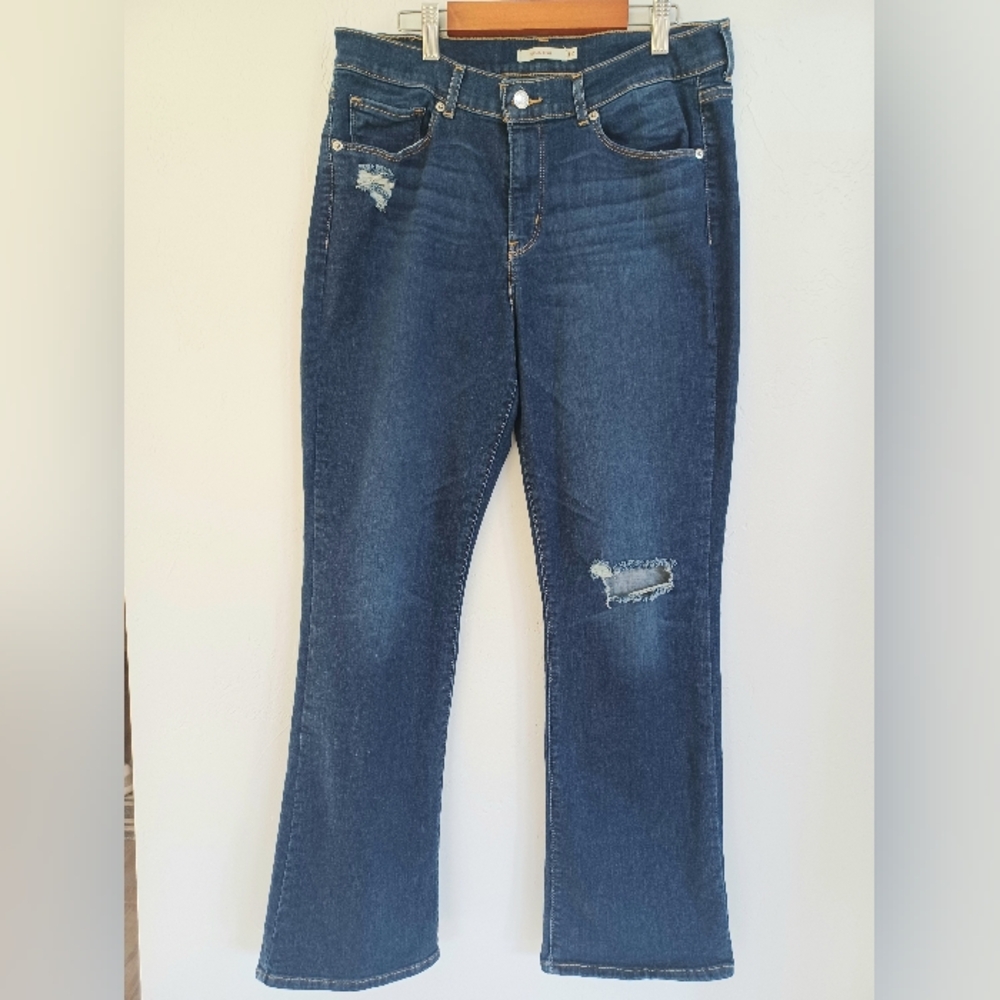 Levi's Classic Boot Distressed Jeans